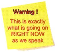 Warning message on Materialism